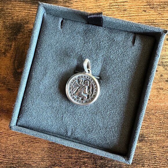 David Yurman St. Christopher Pendant in Sterling Silver - Picture 3 of 11
